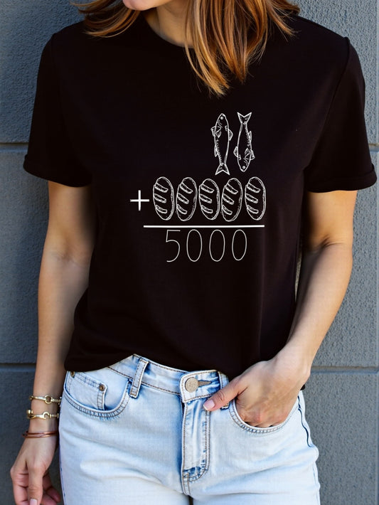 TWO FISH AND FIVE BREAD T-SHIRT